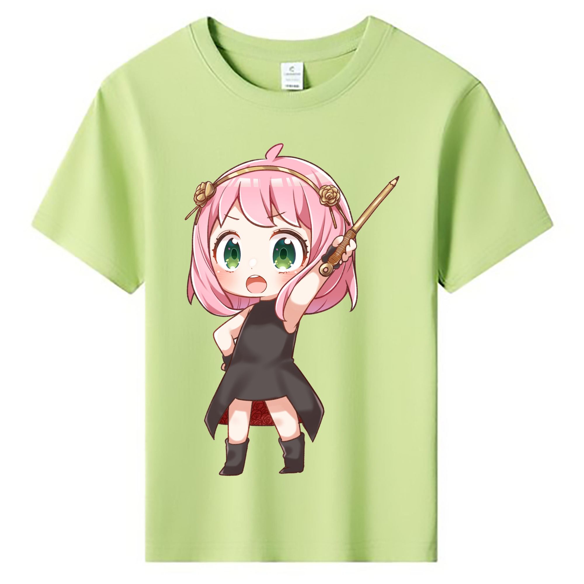（画像用） SPY×FAMILY间谍家家酒 綿100％キッズTシャツ（フロントプリント）